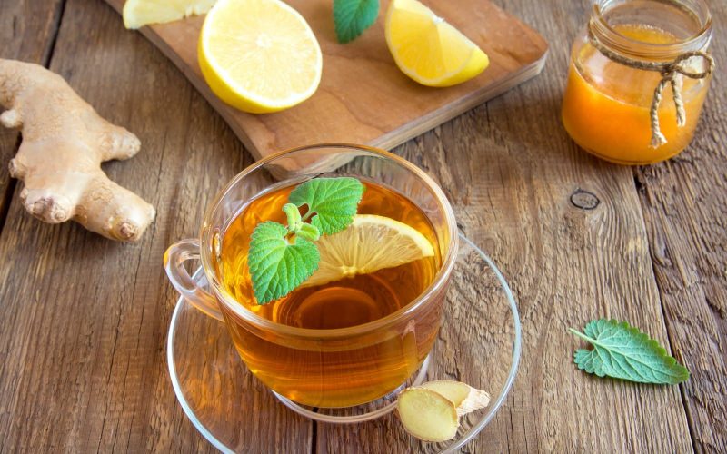 Ginger and Lemon Tea