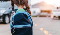 child's backpack