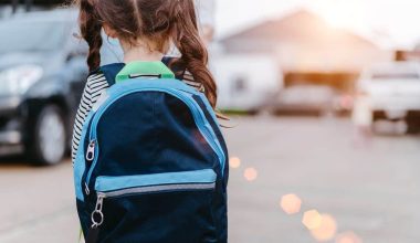 child's backpack