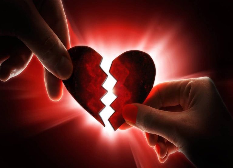Broken-hearted