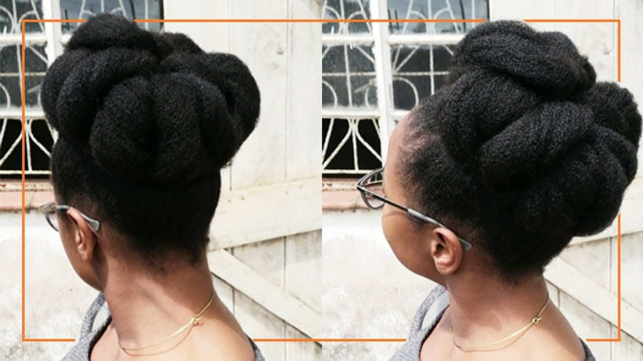 Twisted High Bun