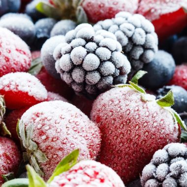 Frozen fruits