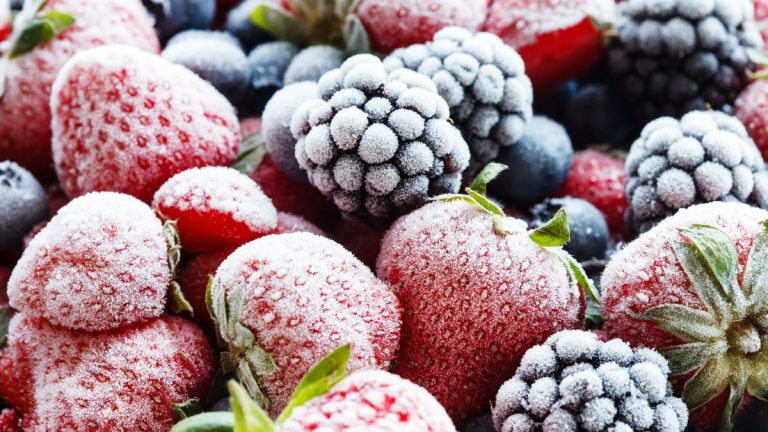 Frozen fruits