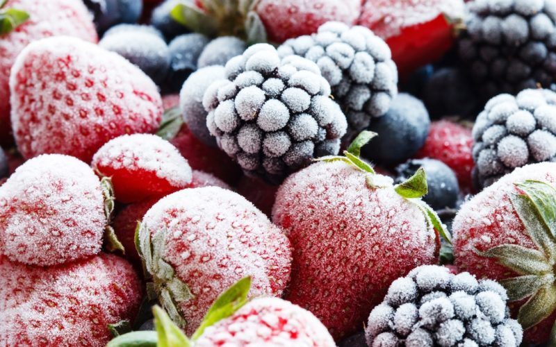 Frozen fruits