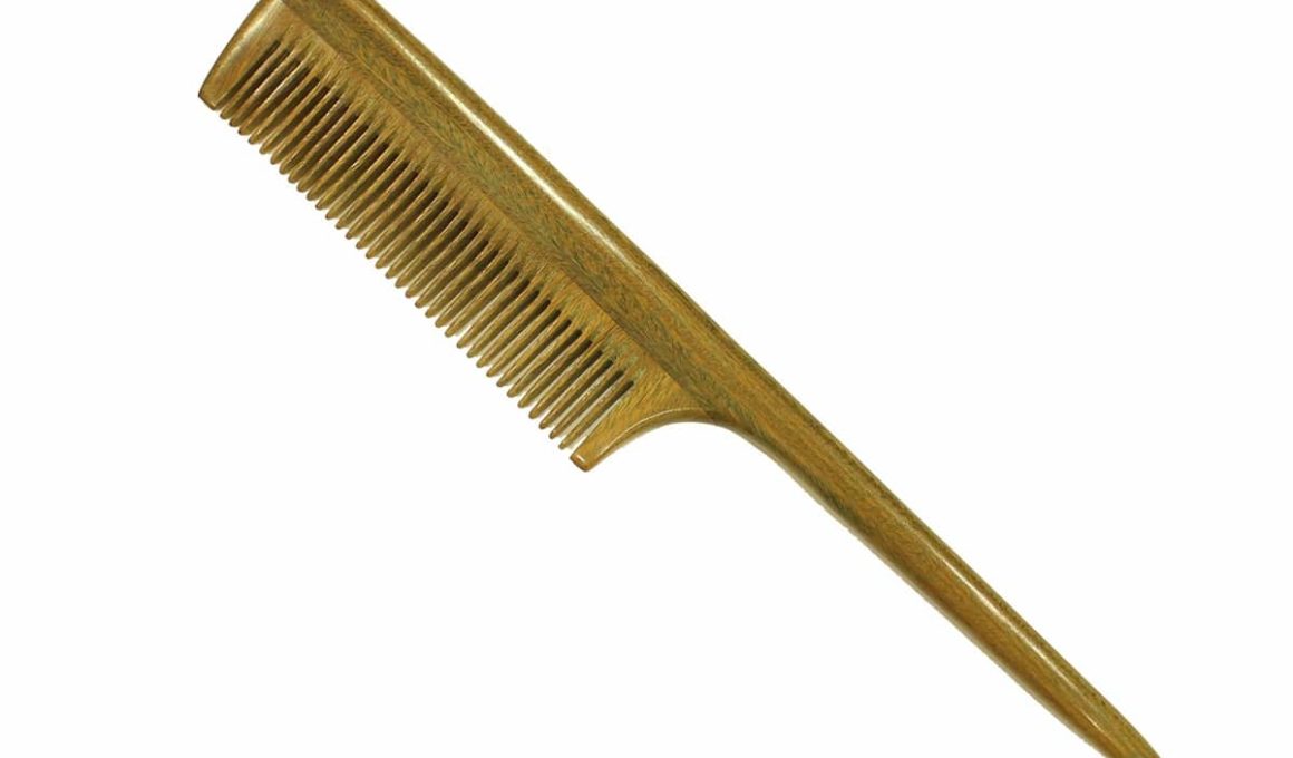 rat tail comb