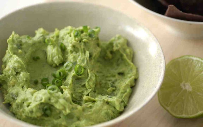 Mashed avocados