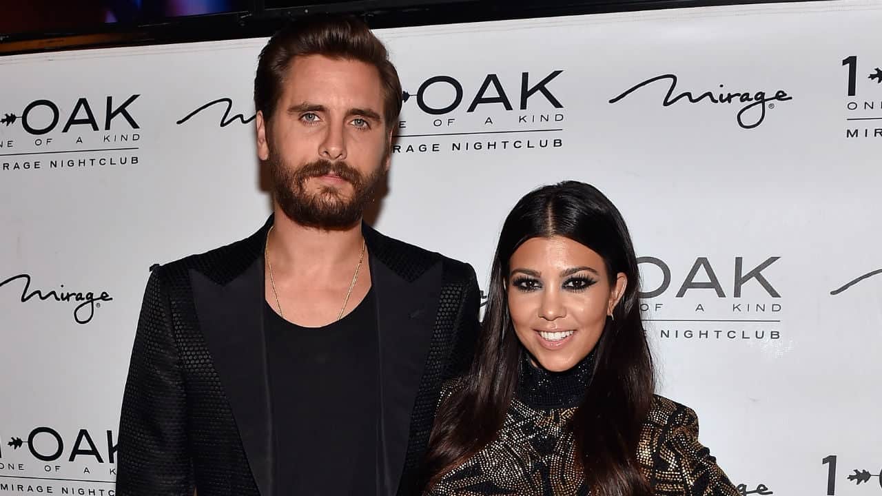 Scott Disick and Kourtney Kardashian