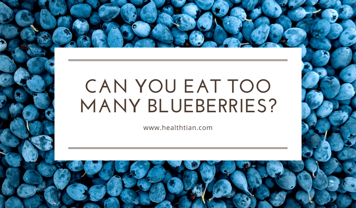 Eat Too Many Blueberries