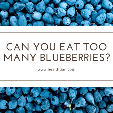 Eat Too Many Blueberries