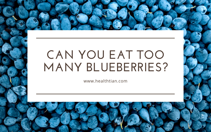 Eat Too Many Blueberries