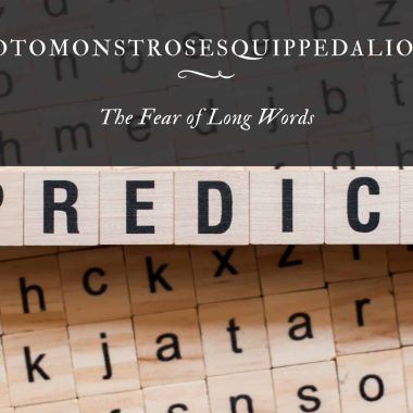 Hippopotomonstrosesquippedaliophobia: The Fear of Long Words