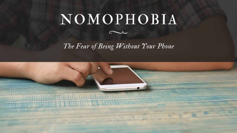 Nomophobia The Fear of Being Without Your Phone