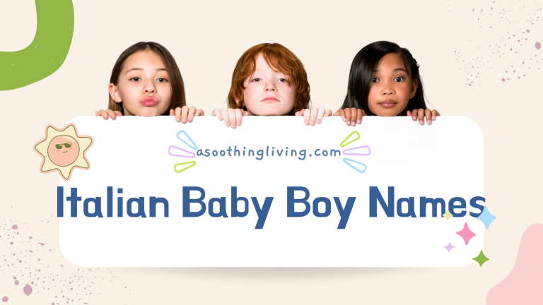 Italian Baby Boy Names