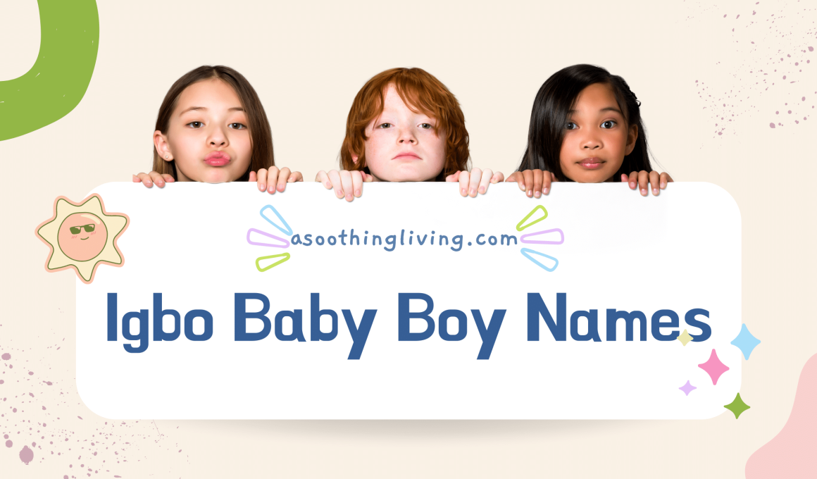 Igbo Baby Boy Names