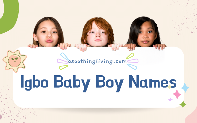 Igbo Baby Boy Names