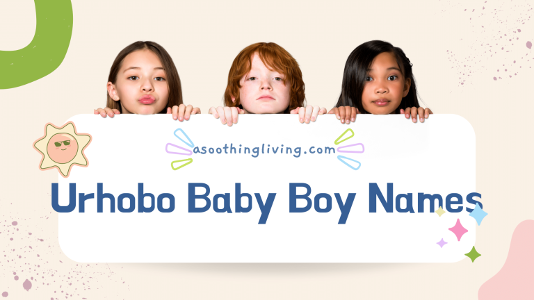 Urhobo Baby Boy Names