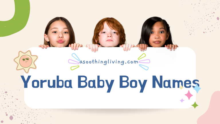 Yoruba Baby Boy Names