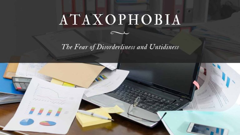 Ataxophobia The Fear of Disorderliness and Untidiness