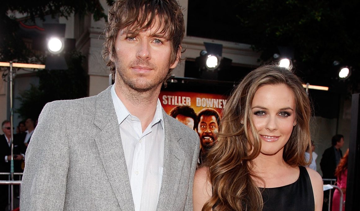 Alicia Silverstone and Christopher Jarecki