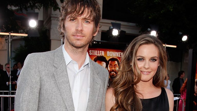 Alicia Silverstone and Christopher Jarecki