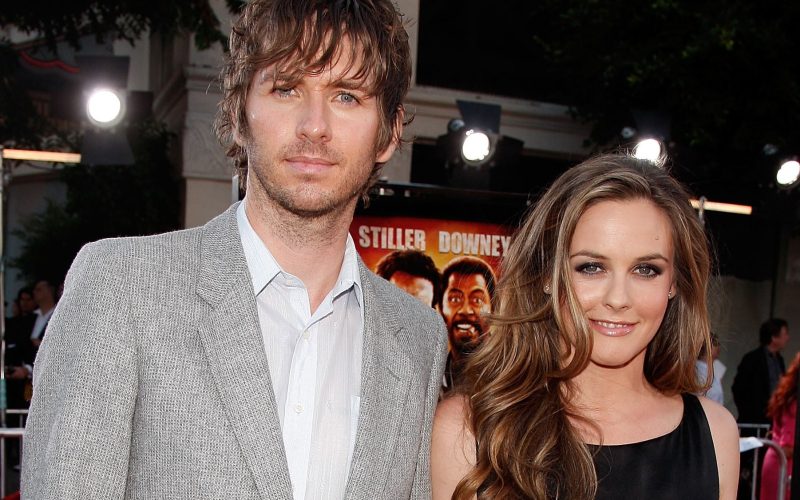 Alicia Silverstone and Christopher Jarecki