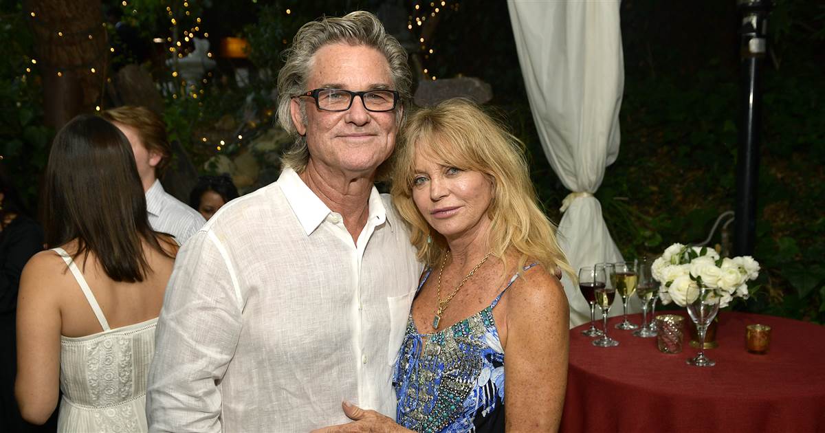 Kurt Russell and Goldie Hawn