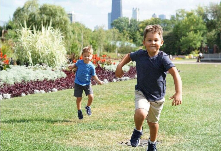 Trotting in Toddlers