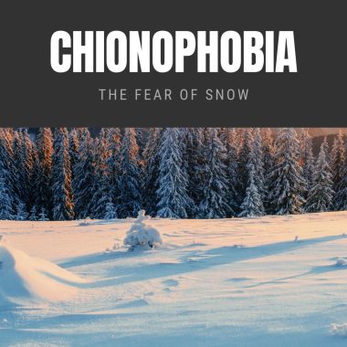 Chionophobia The Fear of Snow