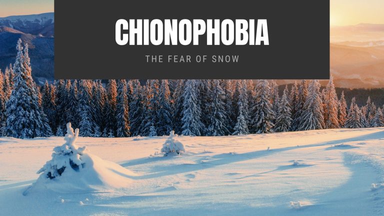 Chionophobia The Fear of Snow