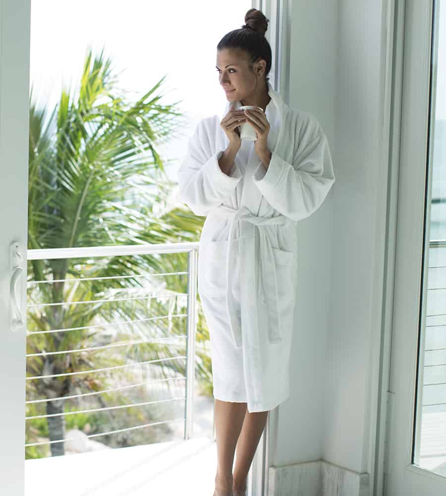 Bamboo blend bathrobes