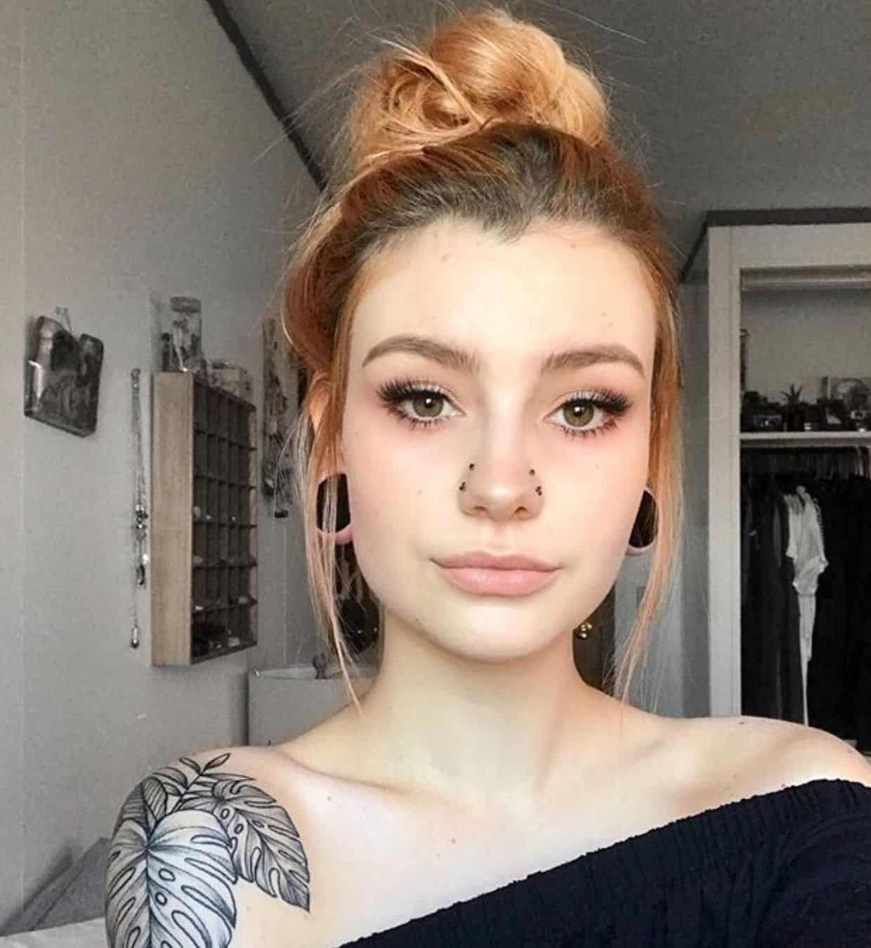 High Nostril Piercing