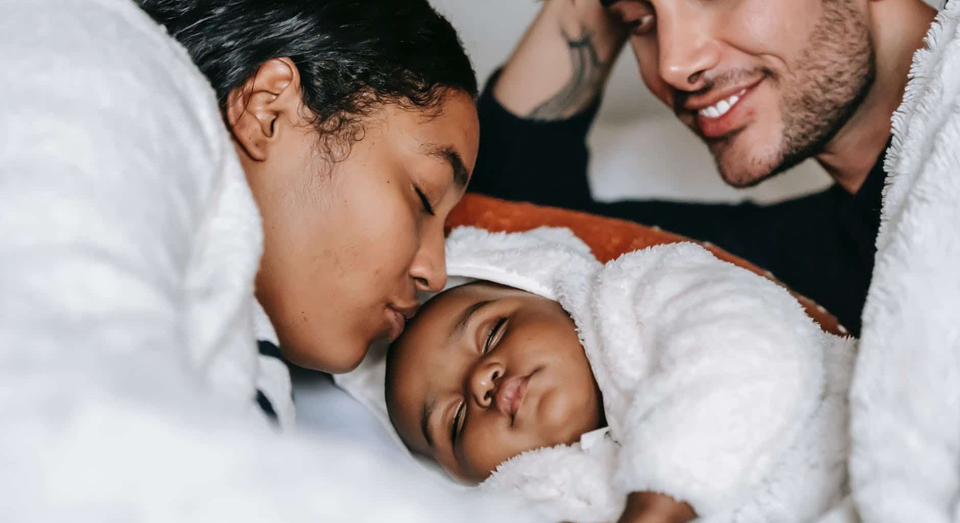 Couple and their child