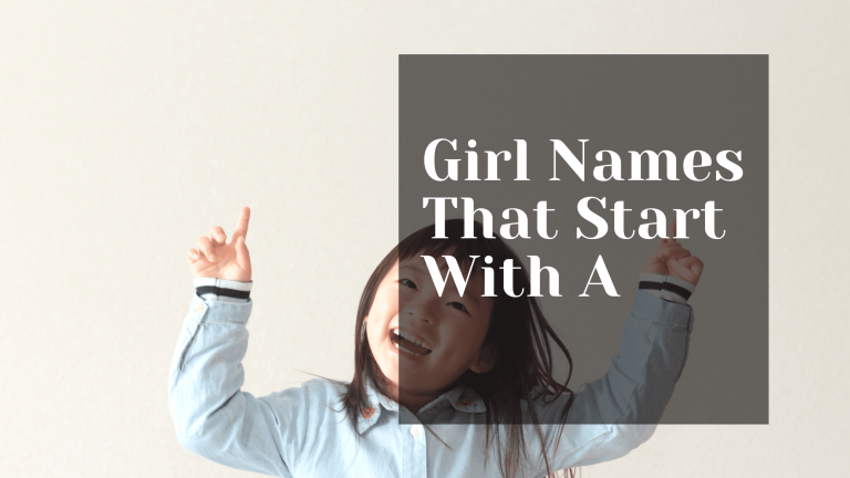 Girl Names That Start With A
