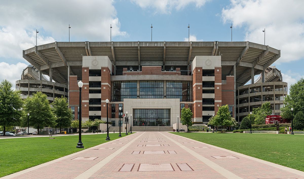 Bryant-Denny Biggest Stadium
