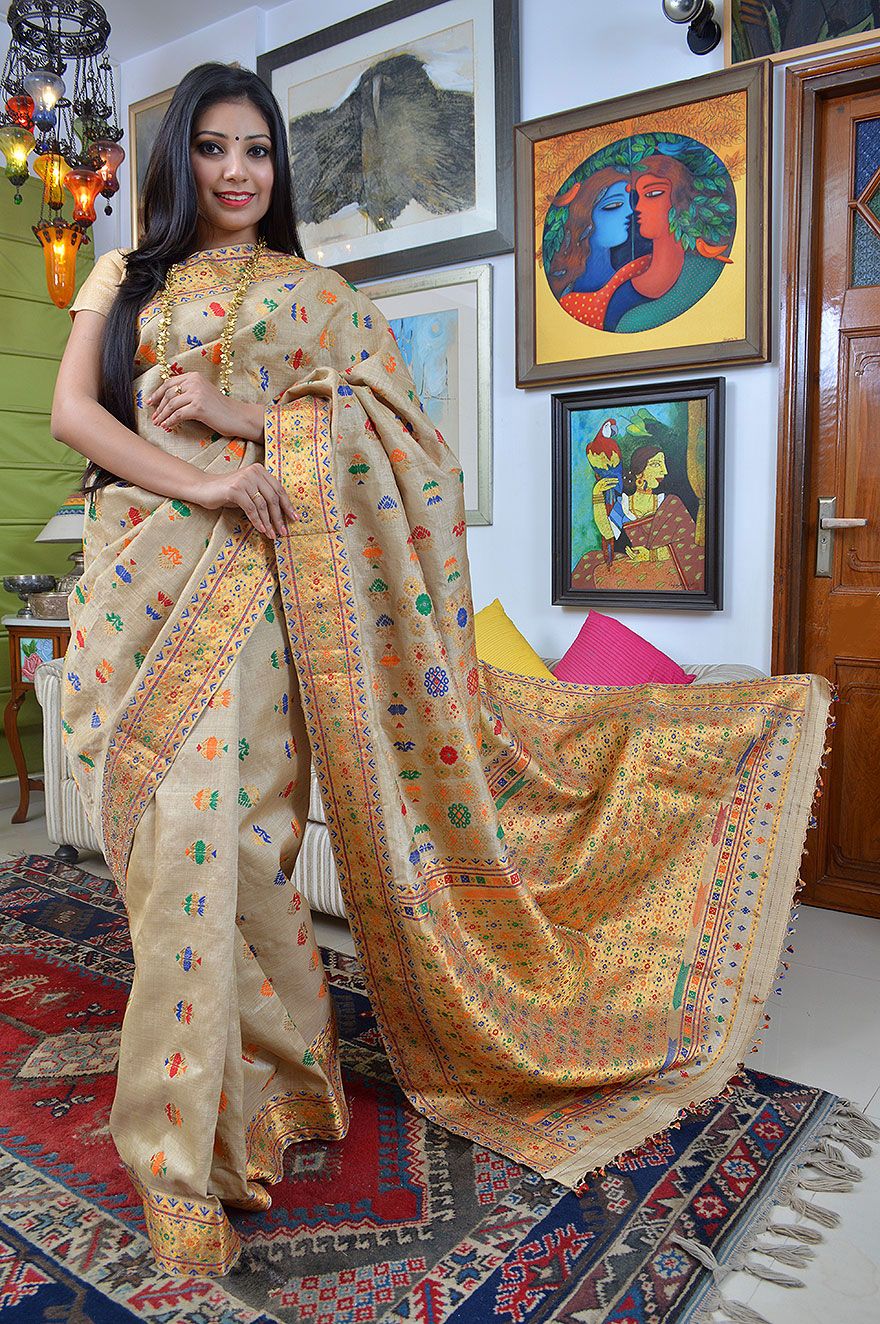 Muga Saree