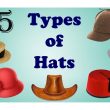 types of hats