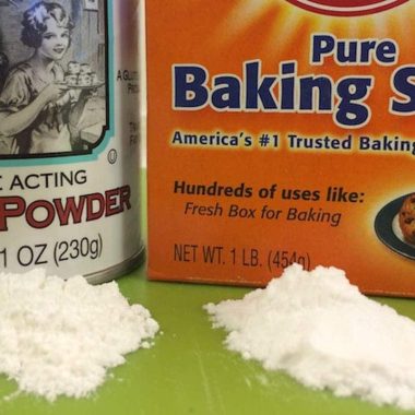 Difference Between Baking Powder and Baking Soda