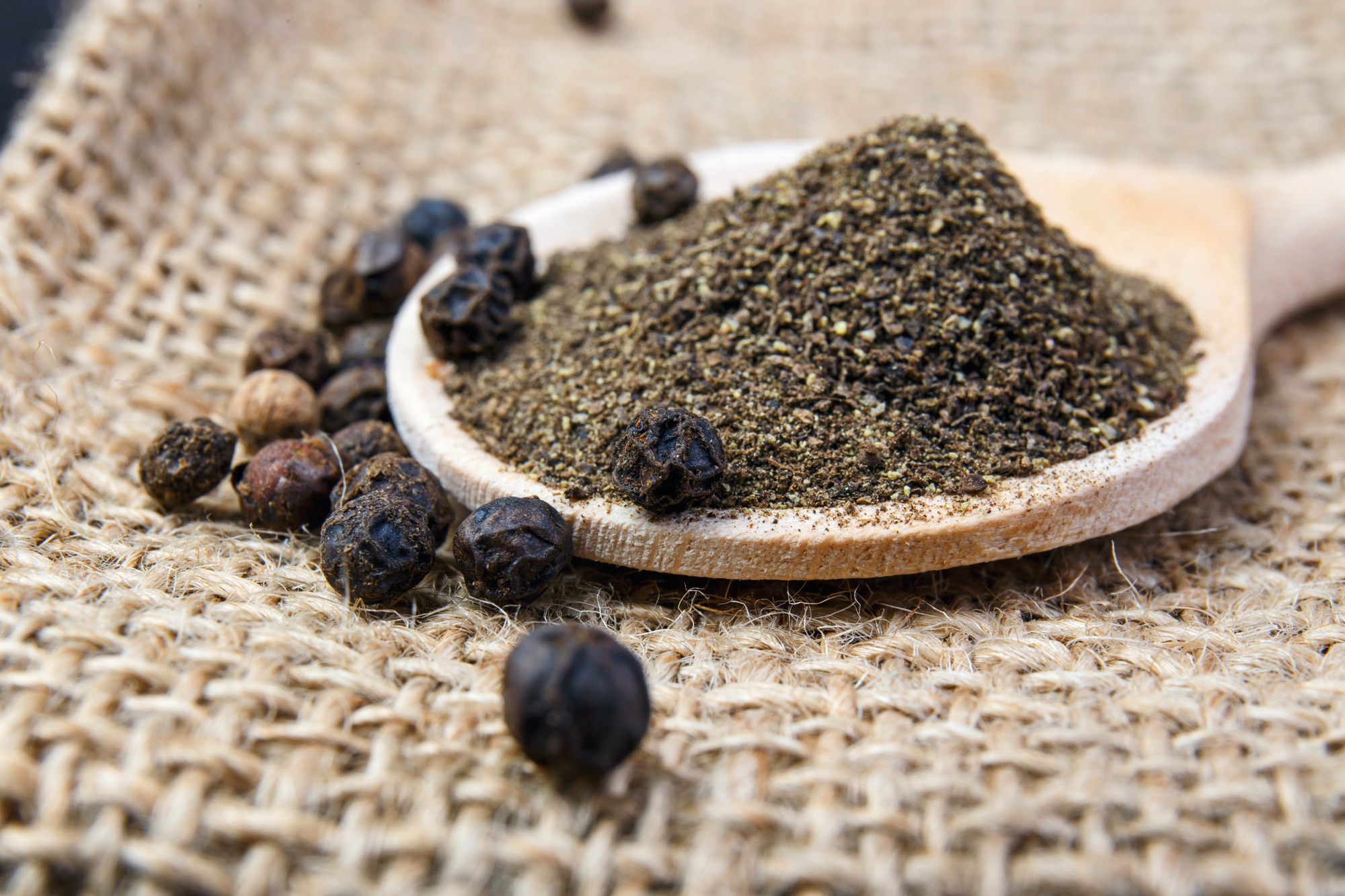 Black Pepper - different types of spices