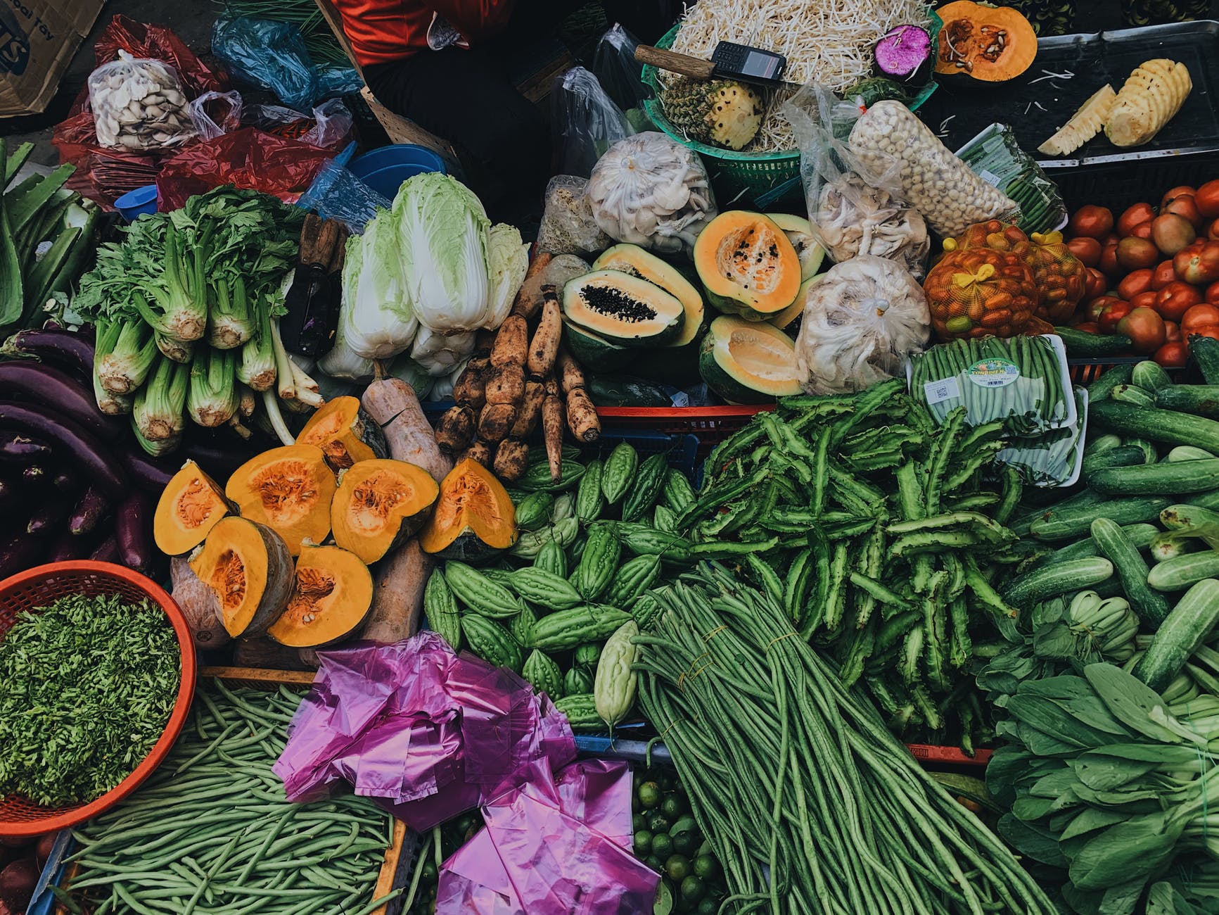 photo of assorted vegetables