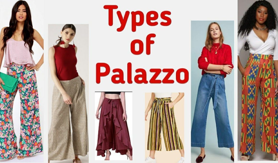 Different Types of Palazzo Trousers