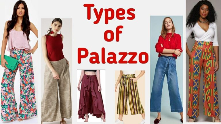 Different Types of Palazzo Trousers