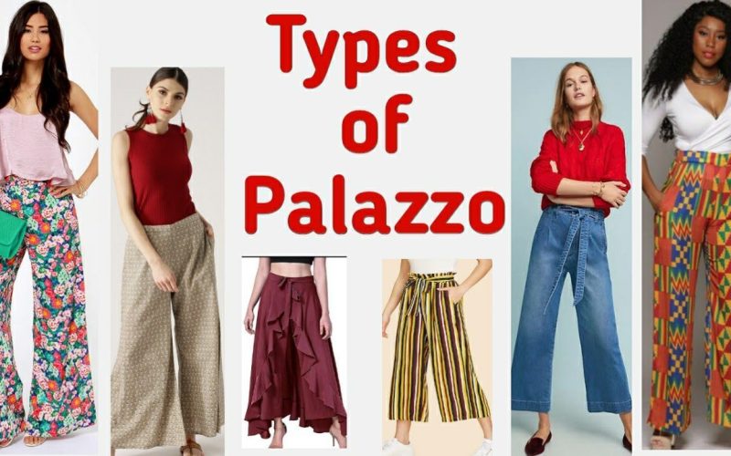 Different Types of Palazzo Trousers