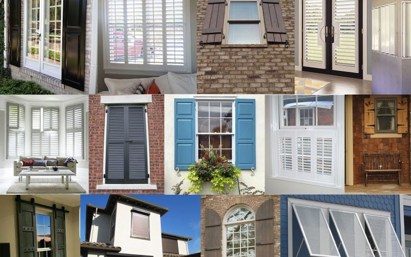 Different Types of Shutters