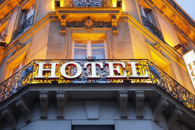 Different types of hotels