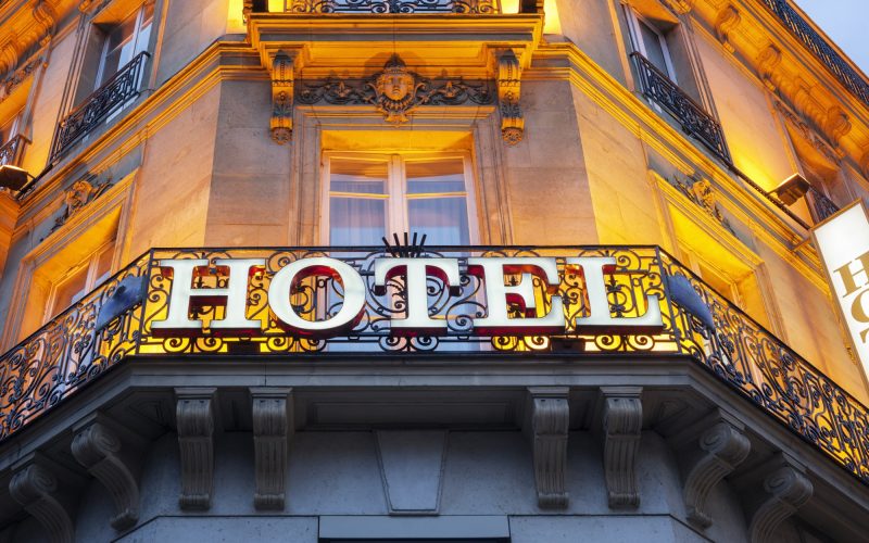 Different types of hotels