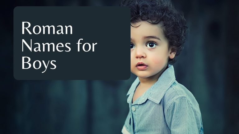 Roman Names for Boys