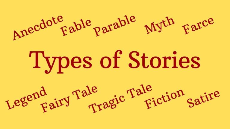 Different Types of Stories