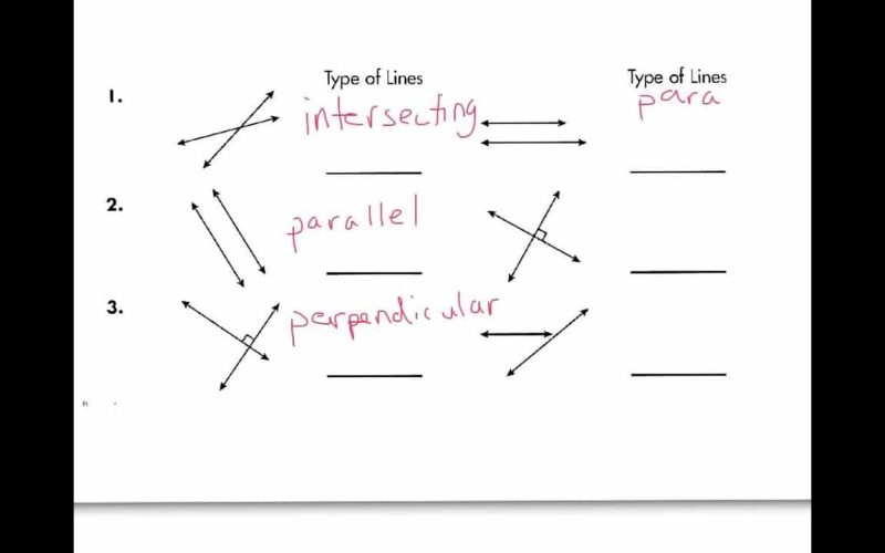 Types of Lines