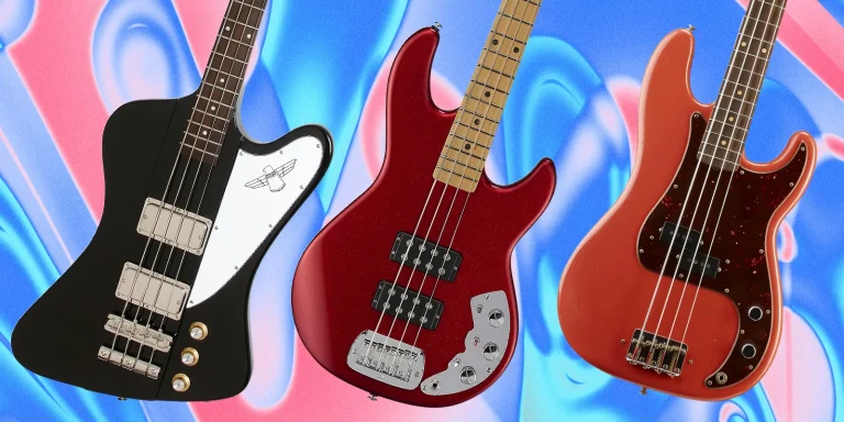 Different types of bass guitars