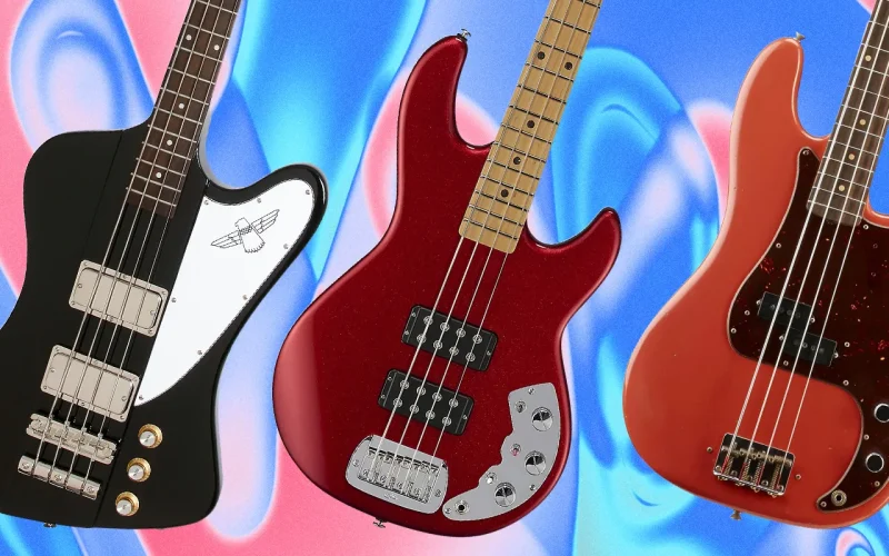 Different types of bass guitars